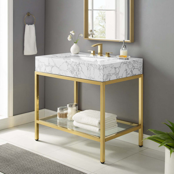 Everly Quinn Summey 36"Single Bathroom Vanity & Reviews Wayfair.ca